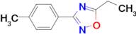 5-Ethyl-3-(p-tolyl)-1,2,4-oxadiazole