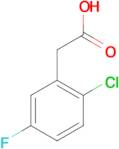 2-Chloro-5-fluorophenylacetic acid