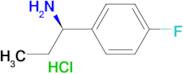 (1R)-1-(4-Fluorophenyl)propylamine hydrochloride