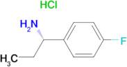 (1S)-1-(4-Fluorophenyl)propylamine hydrochloride