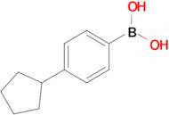 (4-Cyclopentylphenyl)boronic acid