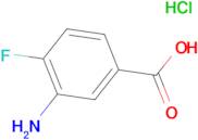 3-Amino-4-fluorobenzoic acid hydrochloride