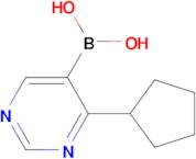 (4-cyclopentylpyrimidin-5-yl)boronic acid