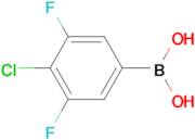 (4-Chloro-3,5-difluorophenyl)boronic acid