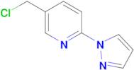 5-(Chloromethyl)-2-(1H-pyrazol-1-yl)pyridine