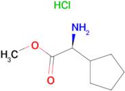 (S)-Methyl 2-amino-2-cyclopentylacetatehydrochloride