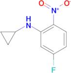 N-Cyclopropyl-5-fluoro-2-nitroaniline