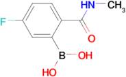 (5-Fluoro-2-(methylcarbamoyl)phenyl)boronic acid