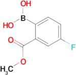 (4-Fluoro-2-(methoxycarbonyl)phenyl)boronic acid