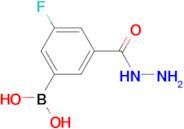 (3-Fluoro-5-(hydrazinecarbonyl)phenyl)boronic acid