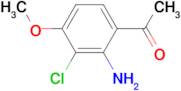 1-(2-Amino-3-chloro-4-methoxyphenyl)ethanone