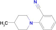 2-(4-Methylpiperidin-1-yl)benzonitrile