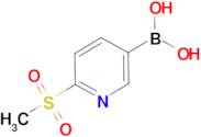 (6-(Methylsulfonyl)pyridin-3-yl)boronic acid