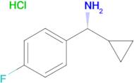 (R)-Cyclopropyl(4-fluorophenyl)methanaminehydrochloride