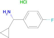 (S)-Cyclopropyl(4-fluorophenyl)methanaminehydrochloride