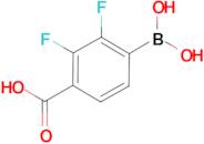 4-Borono-2,3-difluorobenzoic acid