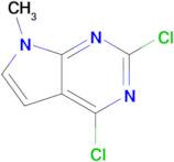 2,4-Dichloro-7-methyl-7H-pyrrolo[2,3-d]pyrimidine