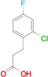 3-(2-Chloro-4-fluorophenyl)propionic acid