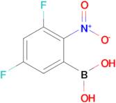 (3,5-Difluoro-2-nitrophenyl)boronic acid