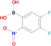 (4,5-Difluoro-2-nitrophenyl)boronic acid