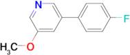 3-(4-Fluorophenyl)-5-methoxypyridine