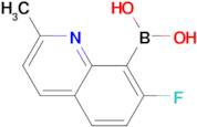 (7-Fluoro-2-methylquinolin-8-yl)boronic acid