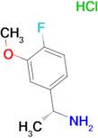 (R)-1-(4-Fluoro-3-methoxyphenyl)ethanaminehydrochloride