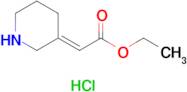 Ethyl 2-(3-piperidinylidene)acetate hydrochloride