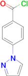 4-(1H-Pyrazol-1-yl)benzoyl chloride