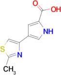 4-(2-Methylthiazol-4-yl)-1H-pyrrole-2-carboxylic acid