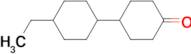 4-(4-Ethylcyclohexyl)cyclohexanone