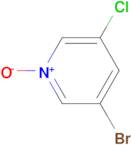 3-Bromo-5-chloropyridine 1-oxide