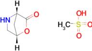 (1S,4S)-2-Oxa-5-azabicyclo[2.2.1]heptan-3-onemethanesulfonate