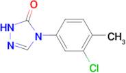 4-(3-Chloro-4-methylphenyl)-1H-1,2,4-triazol-5(4H)-one