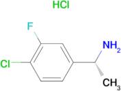 (R)-1-(4-Chloro-3-fluorophenyl)ethanaminehydrochloride