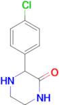 3-(4-Chlorophenyl)piperazin-2-one