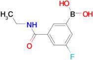 (3-(Ethylcarbamoyl)-5-fluorophenyl)boronic acid