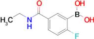 (5-(Ethylcarbamoyl)-2-fluorophenyl)boronic acid