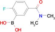 (5-(Dimethylcarbamoyl)-2-fluorophenyl)boronic acid