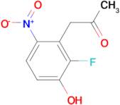 1-(2-Fluoro-3-hydroxy-6-nitrophenyl)propan-2-one