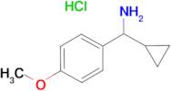 Cyclopropyl(4-methoxyphenyl)methanamine hydrochloride