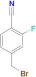 4-(Bromomethyl)-2-fluorobenzonitrile