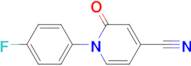 1-(4-Fluorophenyl)-2-oxo-1,2-dihydropyridine-4-carbonitrile