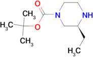 (S)-1-Boc-3-Ethylpiperazine