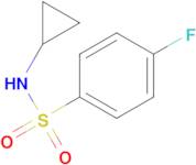 N-Cyclopropyl-4-fluorobenzenesulfonamide