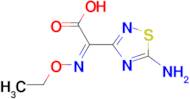 (Z)-2-(5-Amino-1,2,4-thiadiazol-3-yl)-2-(ethoxyimino)acetic acid