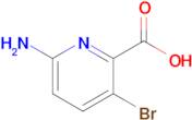 6-Amino-3-bromopicolinic acid