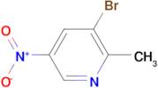 3-Bromo-2-methyl-5-nitropyridine