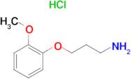 3-(2-Methoxyphenoxy)propan-1-amine hydrochloride