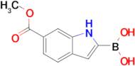 (6-(Methoxycarbonyl)-1H-indol-2-yl)boronic acid